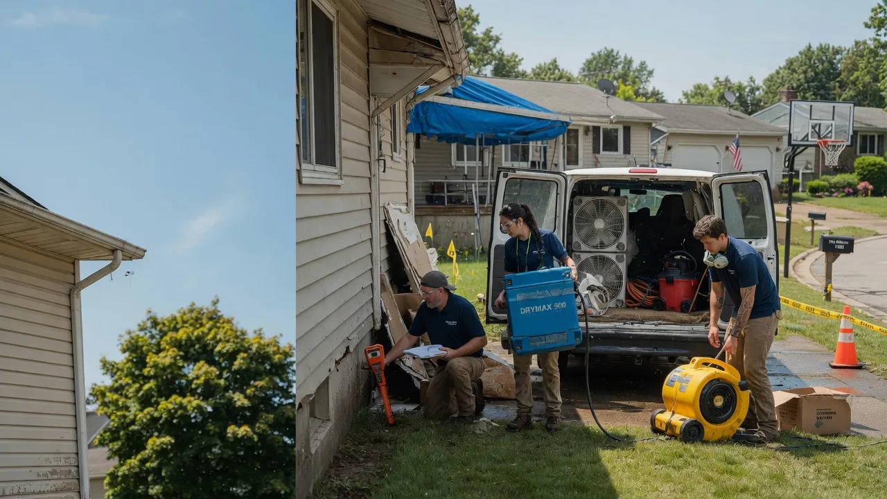 Ceiling Leak Cleanup in East Meredith, NY near me